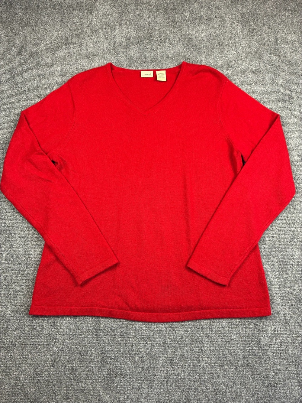 LL Bean Women’s Cashmere V-Neck Sweater
